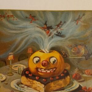 Extremely Rare TUCKS 1909 Halloween Post Card.